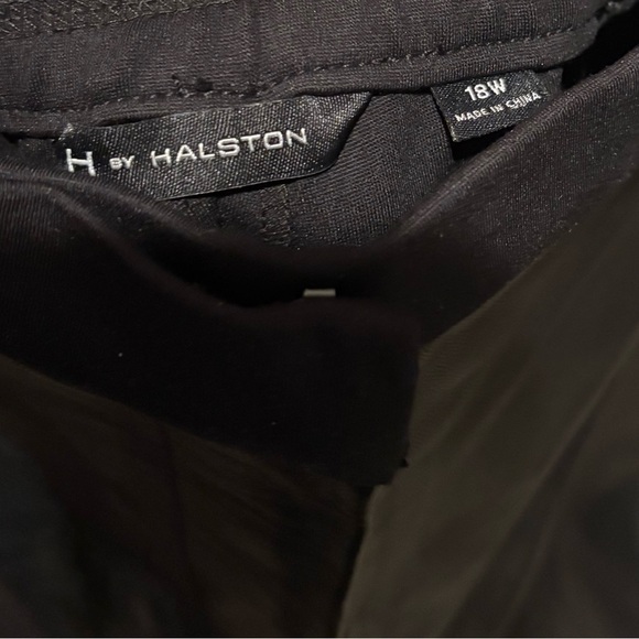 Women’s NIP Black Leather & Ponte Pant - Picture 5 of 5